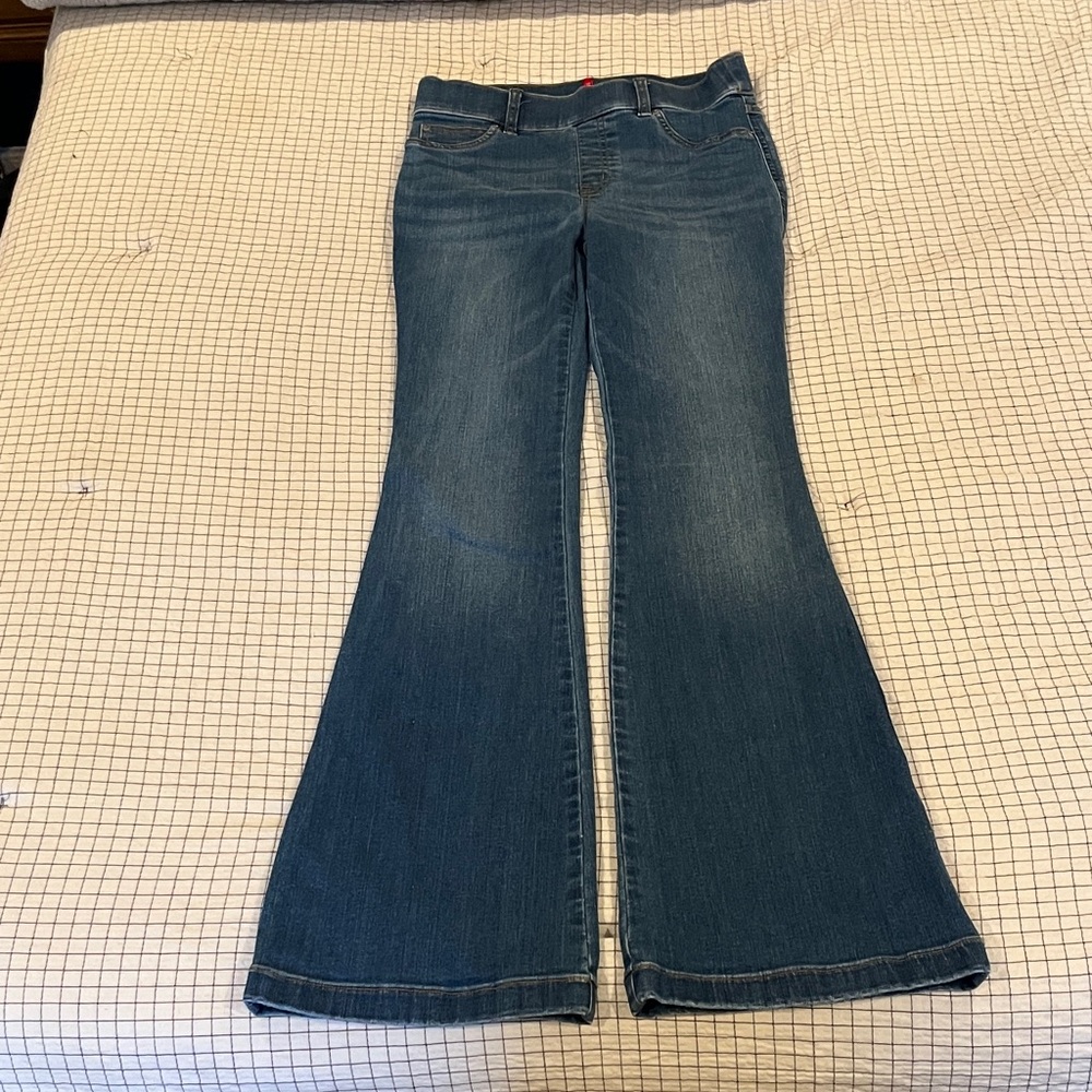 SPANX Blue Flared Women's Jeans